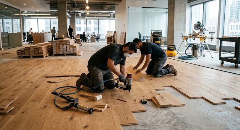 Commercial Hardwood Service in Hingham, MA