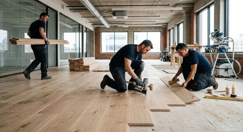 Commercial Hardwood Service in Littleton, MA