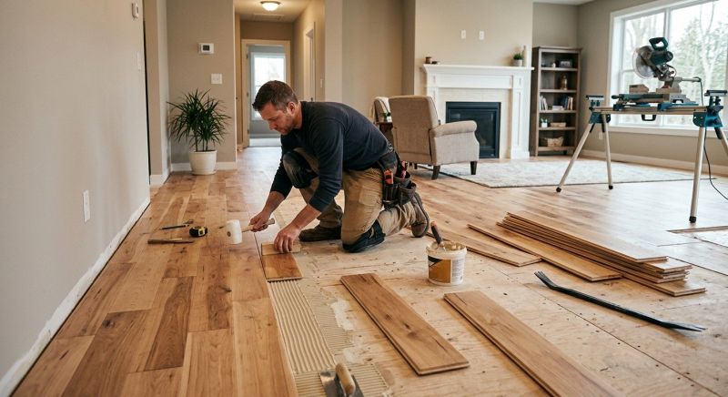 Engineered Wood Installation in Natick, MA