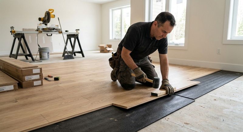 Engineered Wood Installation in Natick, MA