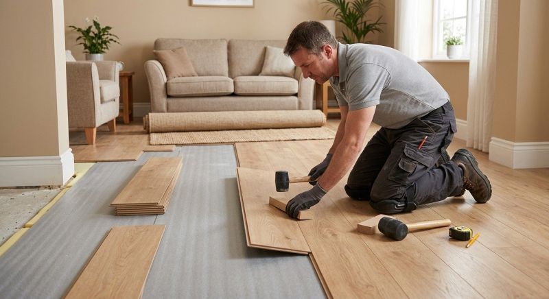 Laminate Floor Installation in Attleboro Falls, MA