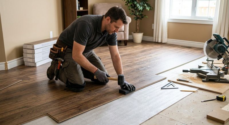 Laminate Floor Installation in Stow, MA