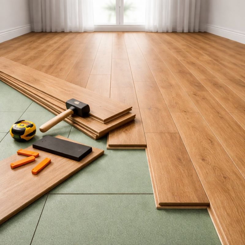 Laminate Floor Remodeling in Natick, MA