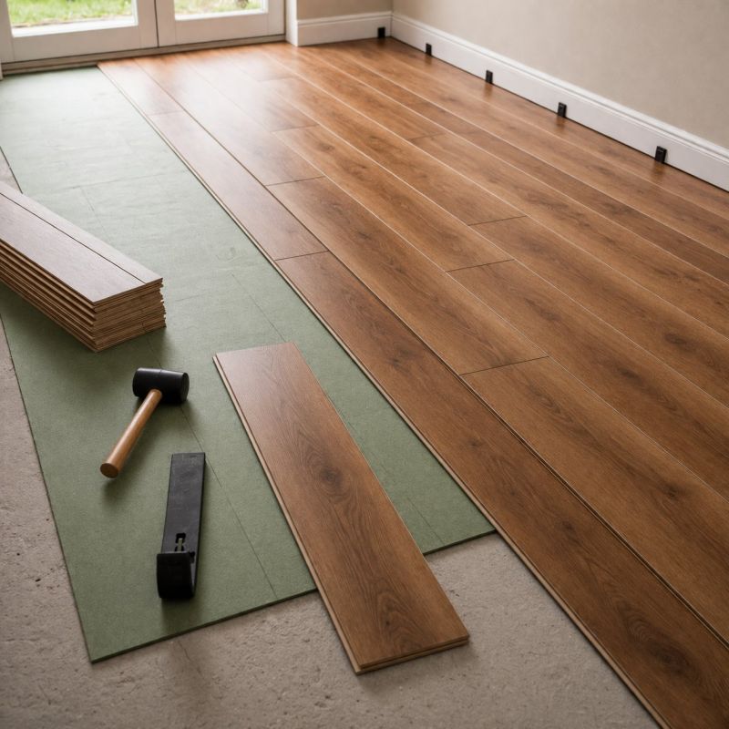 Laminate Floor Replacement in Brookline, MA