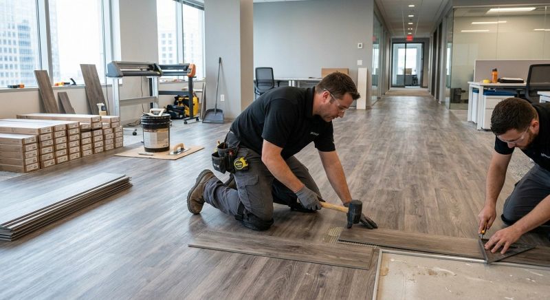 Linoleum Floor Installation in Clinton, MA