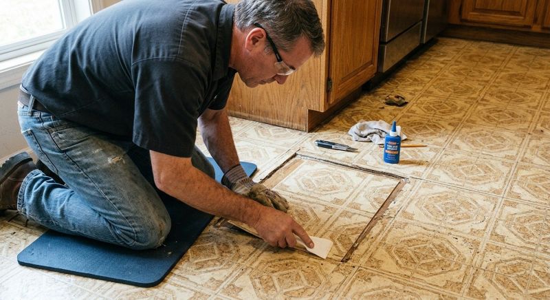 Linoleum Floor Installation in East Walpole, MA
