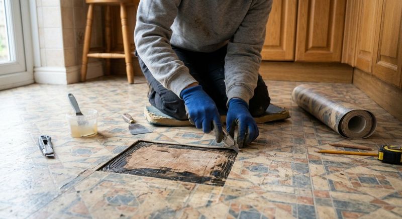 Linoleum Floor Installation in Framingham, MA