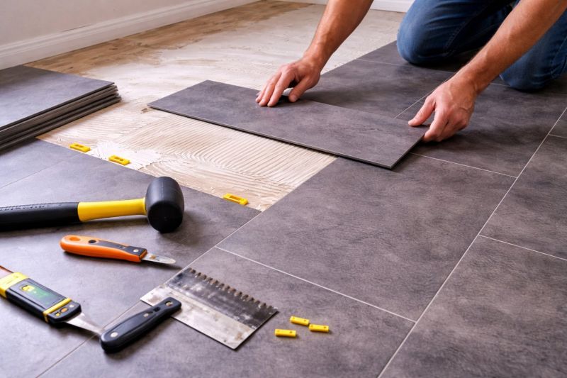 Luxury Vinyl Tile Installation in Brighton, MA