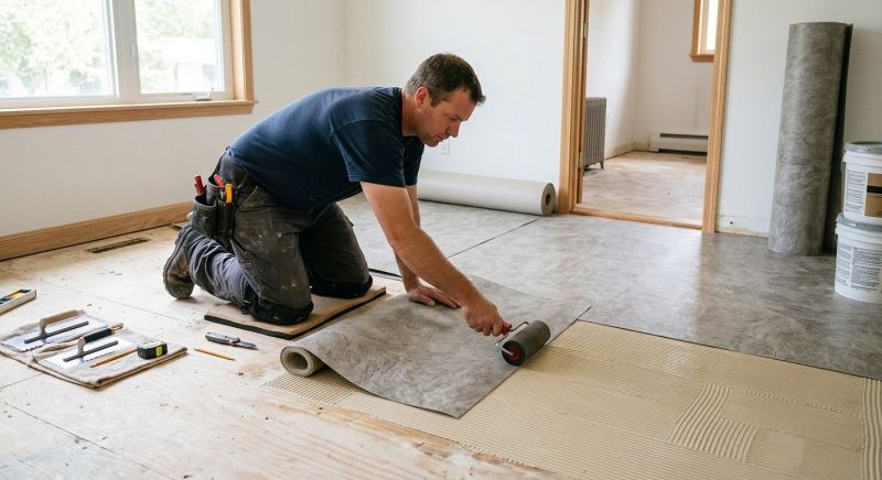 Sheet Flooring Installation in Ayer, MA