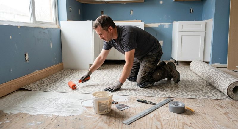 Sheet Flooring Installation in Ayer, MA