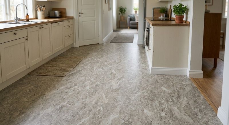 Sheet Linoleum Installation in Abington, MA
