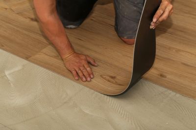 Sheet Linoleum Installation in Canton, MA