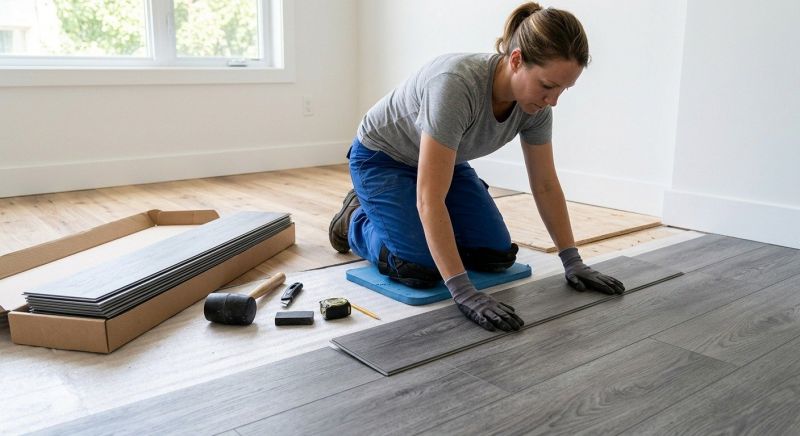 Vinyl Tile Installation in Natick, MA